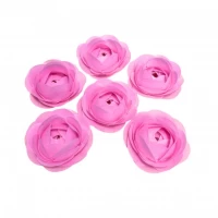 Вафельний декор «Ранункулюс» д-50 рожевий (9 пелюсток) Вафельний декор «Ранункулюс» д-50 рожевий (9 пелюсток)