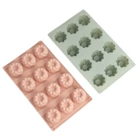 Форма силиконовая для евродесертов Малина из 12 шт