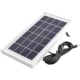 Фонарь переносной Luxury 1902 T, 5W+22SMD, 2 лампы 3W, Power Bank, встр. аккум., солнечная батарея, ЗУ 220V, Box