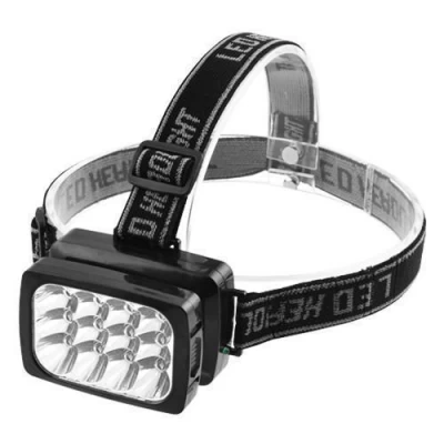 Фонарь налобный Luxury 1837-12LED, встроенный аккумулятор, ЗУ 220V Фонарь налобный Luxury 1837-12LED, встроенный аккумулятор, ЗУ 220V