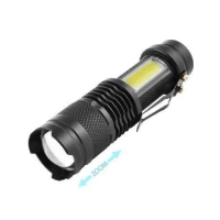 Фонарь Police 525/1812C-XPE+COB, ЗУ micro USB, встроенный аккумулятор, zoom, Box