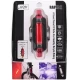 Велофонарь STOP DC-918, red, Waterproof, аккум., ЗУ micro USB