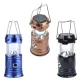 Фонарь кемпинг 5800T-1W+6LED, солнечная батарея, ЗУ 220V, встроенный аккумулятор, power bank