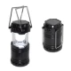 Фонарь кемпинг 5800T-1W+6LED, солнечная батарея, ЗУ 220V, встроенный аккумулятор, power bank