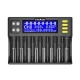 Зарядное устройство LiitoKala Lii-S8, 8х -AA, AAA, 18650, 26650, 21700 Li-ion, LiFePo4, Ni-Mh ОРИГИНАЛ