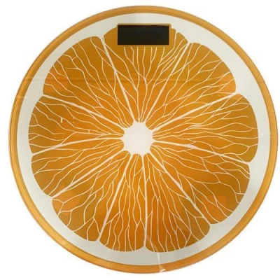 Весы напольные 2003A ORANGE, 180кг (50г), температура