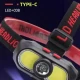 Фонарь налобный KX-302-LED+2COB, 1x18650, ЗУ Type-C, Box Фонарь налобный KX-302-LED+2COB, 1x18650, ЗУ Type-C, Box