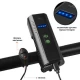 Велофара з сигналом FY-336-4T6, power bank, виносна кнопка, Waterproof, Li-Ion акумулятор, ЗУ microUSB, Box
