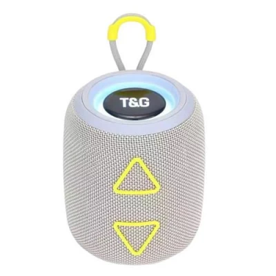 Bluetooth-колонка TG655 с RGB ПОДСВЕТКОЙ, speakerphone, радио, grey