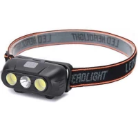 Фонарь налобный KX-215-LED+2COB, 1x18650, ЗУ Type-C, Box Фонарь налобный KX-215-LED+2COB, 1x18650, ЗУ Type-C, Box