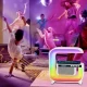 Light Sound Machine XM-G3mini, RGB ночник, часы, беспроводная зарядка, Bluetooth колонка