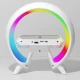 Light Sound Machine XM-X63, RGB ночник, часы, беспроводная зарядка, Bluetooth колонка