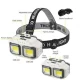Фонарь налобный HX-816S-2COB(White+Red), Motion Sensor, Waterproof, 1x18650, ЗУ Type-C, Box Фонарь налобный HX-816S-2COB(White+Red), Motion Sensor, Waterproof, 1x18650, ЗУ Type-C, Box