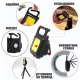 Фонарь MULTIFUNCTIONAL BL-J031S-COB plastic, Li-Ion аккум., магнит, карабин, открывалка, ЗУ Type-C