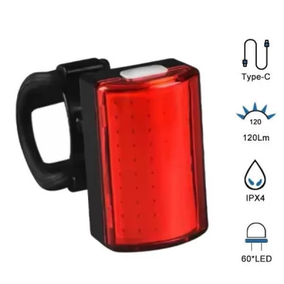 Велофонарь MY-2105-60LED, waterproof, Li-Ion аккумулятор, ЗУ Type-C Велофонарь MY-2105-60LED, waterproof, Li-Ion аккумулятор, ЗУ Type-C