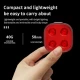 Велофонарь FY-328S-4LED(red) с автоматической системой START/STOP, waterproof, Li-Ion  аккумулятор, ЗУ Type-C