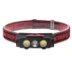 Фонарь налобный PLD-2119B-XPE+2COB(White+Red), 1х18650, ЗУ Type-C, Box Фонарь налобный PLD-2119B-XPE+2COB(White+Red), 1х18650, ЗУ Type-C, Box