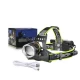 Фонарь налобный BL-A7-P50, 1 РЕЖИМ, 2x18650, ЗУ Type-C, zoom, Box