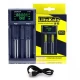 Зарядное устройство LiitoKala Lii-S2, 2x-18650, 26650, АА, ААА Li-Ion, LiFePO4, NiMH, ОРИГИНАЛ