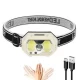 Фонарь налобный SH-S31-XPE+COB(White+Red), Motion Sensor, Li-Ion аккумулятор, ЗУ Type-C, Box Фонарь налобный SH-S31-XPE+COB(White+Red), Motion Sensor, Li-Ion аккумулятор, ЗУ Type-C, Box