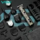 Набор для стрижки VGR V-106 6 в 1, 14 насадок, LED Display