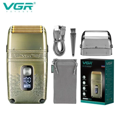 Электробритва VGR V-335 шейвер, тройное лезвие, IPX6, LED display Электробритва VGR V-335 шейвер, тройное лезвие, IPX6, LED display