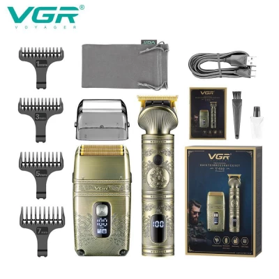 Комплект VGR 2 в 1 V-649, триммер и шейвер
