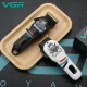 Аккумуляторная машинка для стрижки (clipper) VGR V-699 BLACK, 4 насадки, LED display Аккумуляторная машинка для стрижки (clipper) VGR V-699 BLACK, 4 насадки, LED display