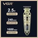 Триммер VGR V-901, 4 насадки, LED display Триммер VGR V-901, 4 насадки, LED display