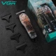 Триммер VGR V-953, 3 насадки, индикатор зарядки Триммер VGR V-953, 3 насадки, индикатор зарядки
