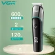 Триммер VGR V-291 GREEN, 4 насадки, LED display Триммер VGR V-291 GREEN, 4 насадки, LED display