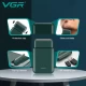 Электробритва VGR V-390 шейвер GREEN, выдвижной триммер
