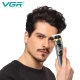 Триммер VGR V-985, 3 насадки, LED display