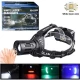 Фонарь налобный CARBON BL-2322-TG+3LED(White+Red+Blue+Green), Motion Sensor, 3x18650, ЗУ Type-C, zoom