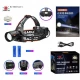 Фонарь налобный NIGHT VISION FLUORESCENCE BL-T207-TG, 2x18650, 1 РЕЖИМ, ЗУ Type-C, zoom Фонарь налобный NIGHT VISION FLUORESCENCE BL-T207-TG, 2x18650, 1 РЕЖИМ, ЗУ Type-C, zoom