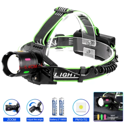 Фонарь налобный NIGHT VISION FLUORESCENCE PLD-903-TG, 1 РЕЖИМ, 2x18650, ЗУ Type-C, zoom Фонарь налобный NIGHT VISION FLUORESCENCE PLD-903-TG, 1 РЕЖИМ, 2x18650, ЗУ Type-C, zoom