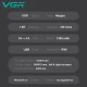 Набор для стрижки VGR 6 в 1 V-095, 16 насадок, LED display