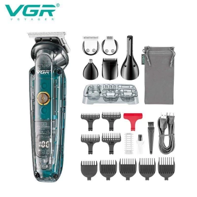 Набор для стрижки VGR 6 в 1 V-102, 14 насадок, LED display Набор для стрижки VGR 6 в 1 V-102, 14 насадок, LED display