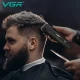 Комплект VGR 2 в 1 V-640 S2 BLACK аккумуляторная машинка для стрижки (clipper) и триммер