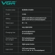 Комплект VGR 2 в 1 V-640 S2 BLACK аккумуляторная машинка для стрижки (clipper) и триммер
