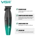 Триммер VGR V-906 GREEN, 3 насадки, керамическое лезвие, TURBO режим 9000 RPM, LED display Триммер VGR V-906 GREEN, 3 насадки, керамическое лезвие, TURBO режим 9000 RPM, LED display