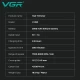 Триммер VGR V-990 GREEN, 3 насадки, керамическое лезвие, TURBO режим, регулировка мощности 7000-8000 RPM, LED light, LED display