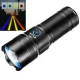 Фонарь AK180 WHITE LASER LED PM30-TG, 1х38650, power bank, ЗУ Type-C, zoom, 5 фильтров