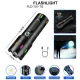 Фонарь NIGHT VISION FLUORESCENCE 701-PM10-TG, Li-Ion аккум., ЗУ Type-C, индикация заряда, zoom