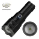 Фонарь AK138 WHITE LASER LED PM60-TG, 4х18650, power bank, индикация заряда, ЗУ Type-C, zoom, Box