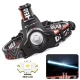 Фонарь налобный NIGHT VISION FLUORESCENCE 8083 1 РЕЖИМ WHITE LASER LED PM10-TG+COB, 2x18650, ЗУ Type-C, zoom