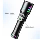 Фонарь NIGHT VISION FLUORESCENCE W514/1143-WHITE LASER LED PM10-TG, 1x26650, Power Bank, ЗУ Type-C, zoom Фонарь NIGHT VISION FLUORESCENCE W514/1143-WHITE LASER LED PM10-TG, 1x26650, Power Bank, ЗУ Type-C, zoom