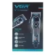 Аккумуляторная машинка для стрижки (clipper) VGR V-051, 4 насадки, 2500 mAh, LED display Аккумуляторная машинка для стрижки (clipper) VGR V-051, 4 насадки, 2500 mAh, LED display