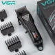 Аккумуляторная машинка для стрижки (clipper) VGR V-051, 4 насадки, 2500 mAh, LED display Аккумуляторная машинка для стрижки (clipper) VGR V-051, 4 насадки, 2500 mAh, LED display