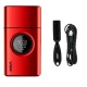 Электробритва VGR V-378 RED шейвер, двойное лезвие + триммер, регулировка мощности 7000-9000 RPM, LED Display